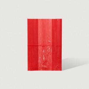 Red Poly Bag 305mm x 510mm 25um Pack of 100