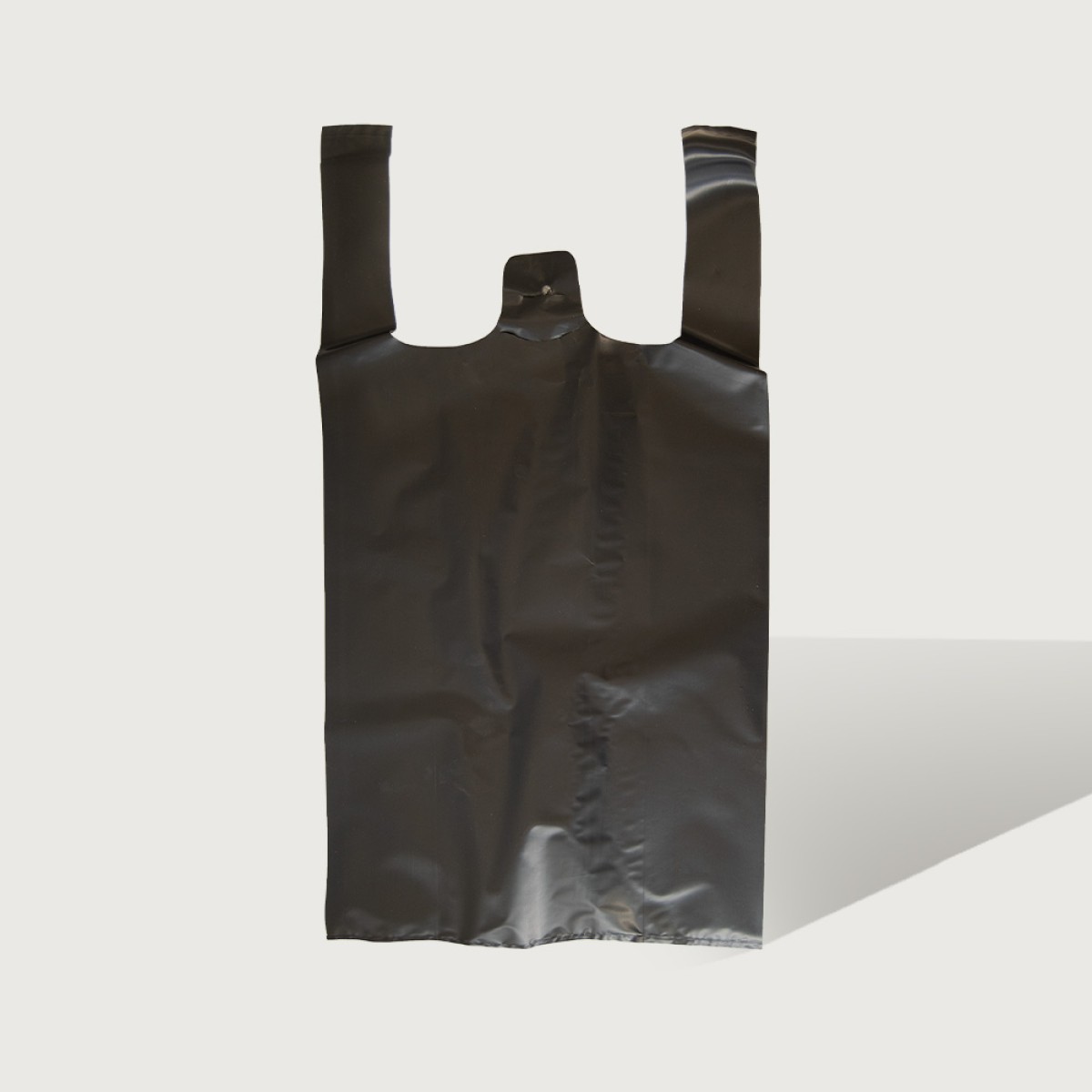 Large Singlet Bag Black 75um 500 per Carton