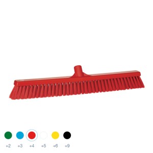 BROOM - 31944 SOFT HARD RED 610mm Purchased to order