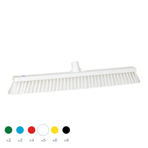 BROOM - 31945 SOFT HARD WHITE 610mm Purchased to order
