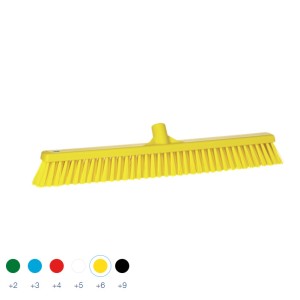 BROOM - 31946 SOFT HARD YELLOW 610mm Purchased to order