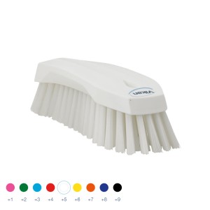 BRUSH - 38905 HAND SCRUB HARD WHTE 200mm Purchased to order