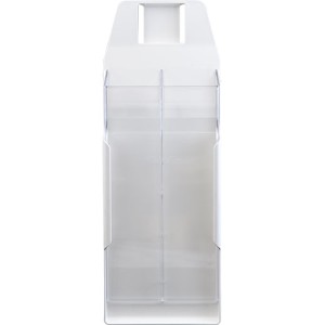 BUTCHERS POUCH 250MM DOUBLE FLAT CLEAR
