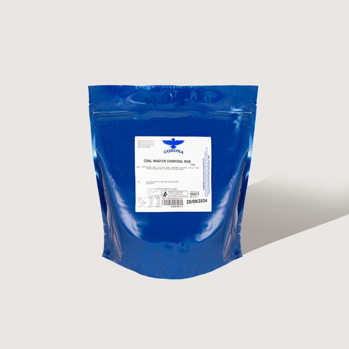 Corona Coalmaster Charcoal Gluten Free 2Kg