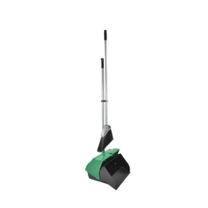 DUSTPAN AND BROOM SET 1000mm GREEN Purchased to order