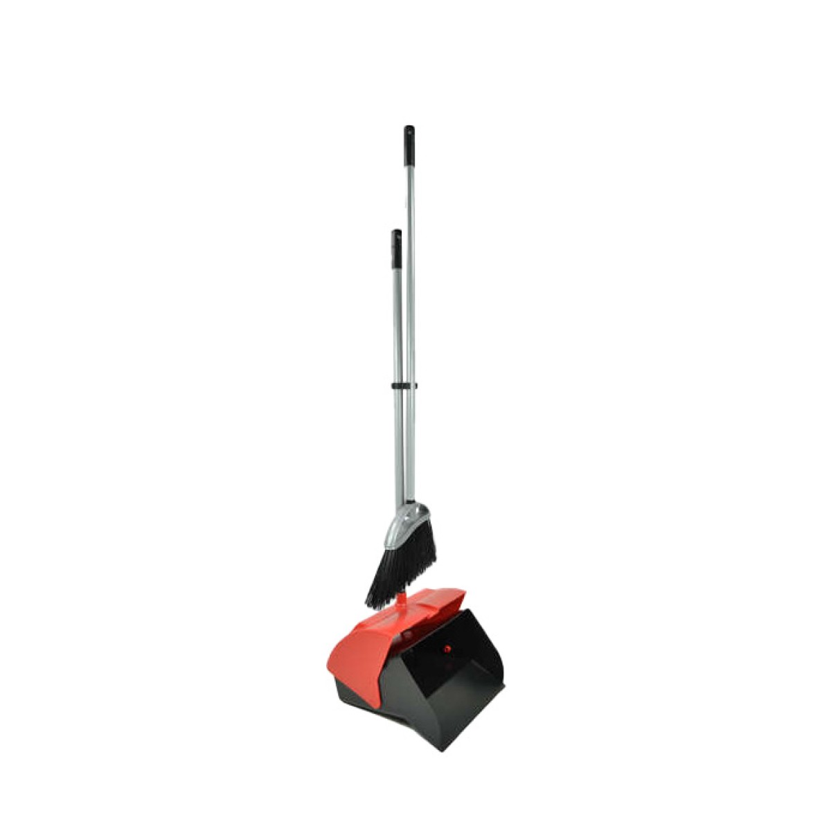 DUSTPAN AND BROOM SET 1000mm RED