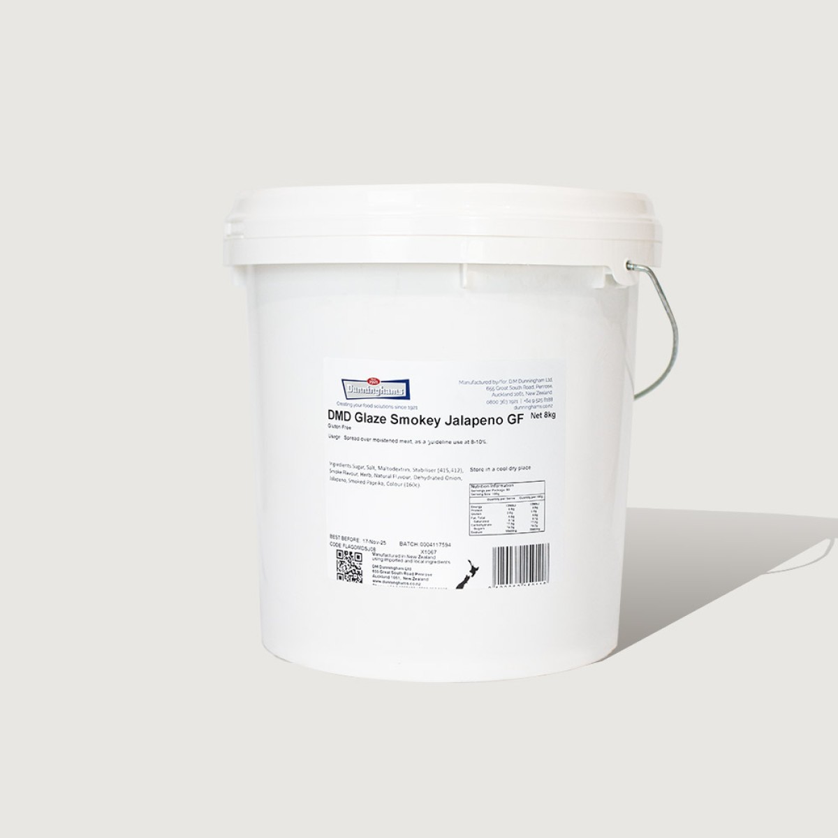 Dunninghams Glaze Smokey Jalapeno Gluten Free 8Kg