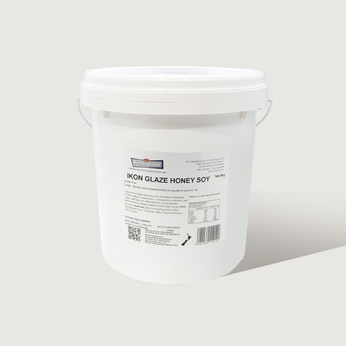 iKON Glaze Honey Soy Gluten Free 8Kg