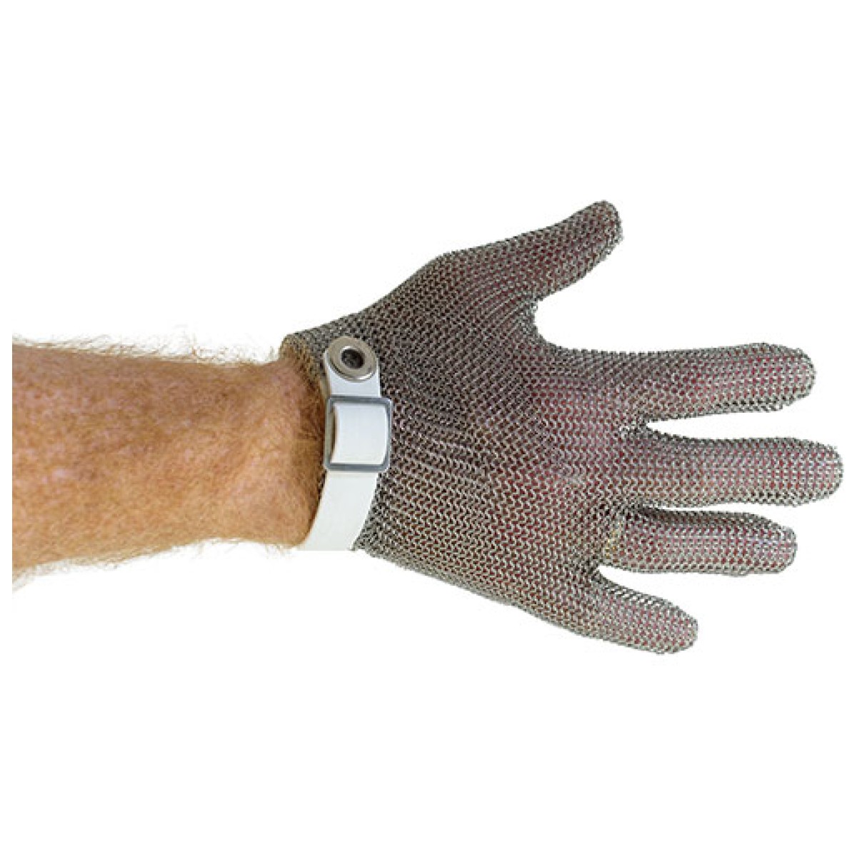 IDEAL MESH GLOVE 5 FNGR SML WHIT L HNDED