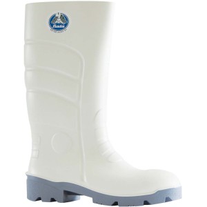 GUMBOOTS POLY WORKLITE BATA WHITE SIZE 7