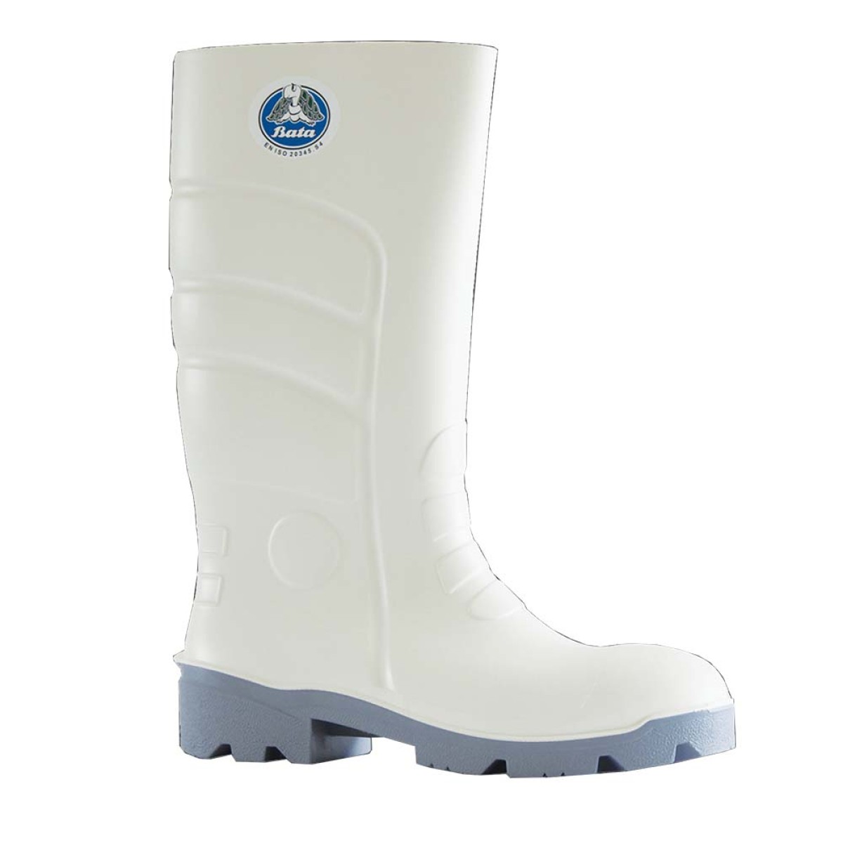 GUMBOOTS POLY WORKLITE BATA WHITE SIZE 9