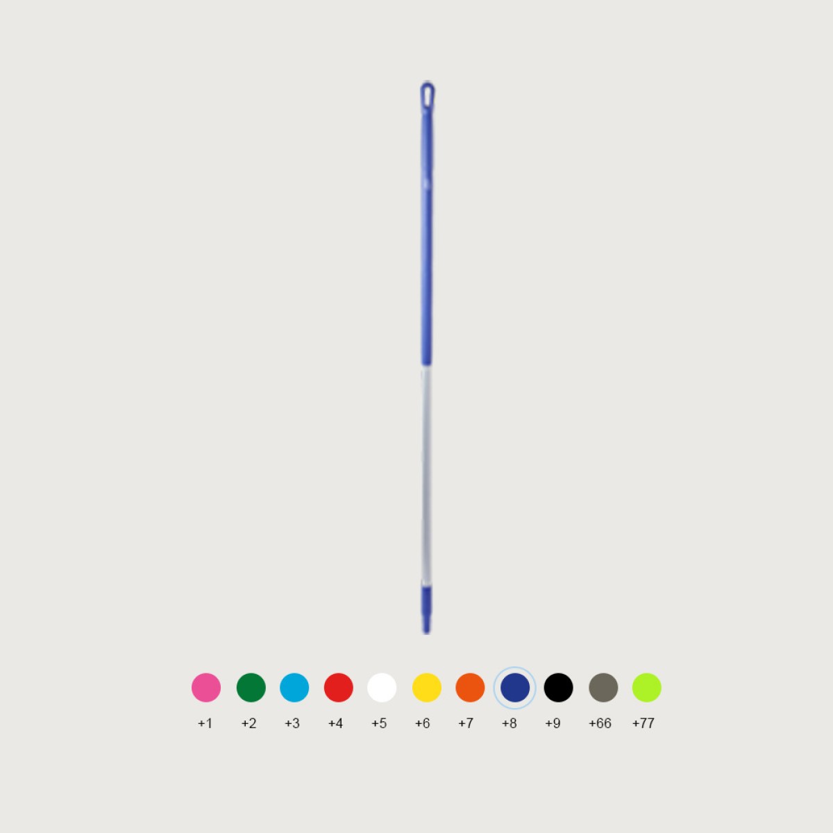 Purple Ergonomic Aluminium Handle 1510mm 29378