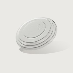 iKON Round PET Lid 180mm for sizes 850-1300ml 300 per Carton