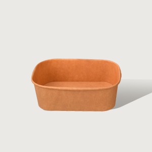 iKON Paper Bowl Rectangle 750ml Carton of 300