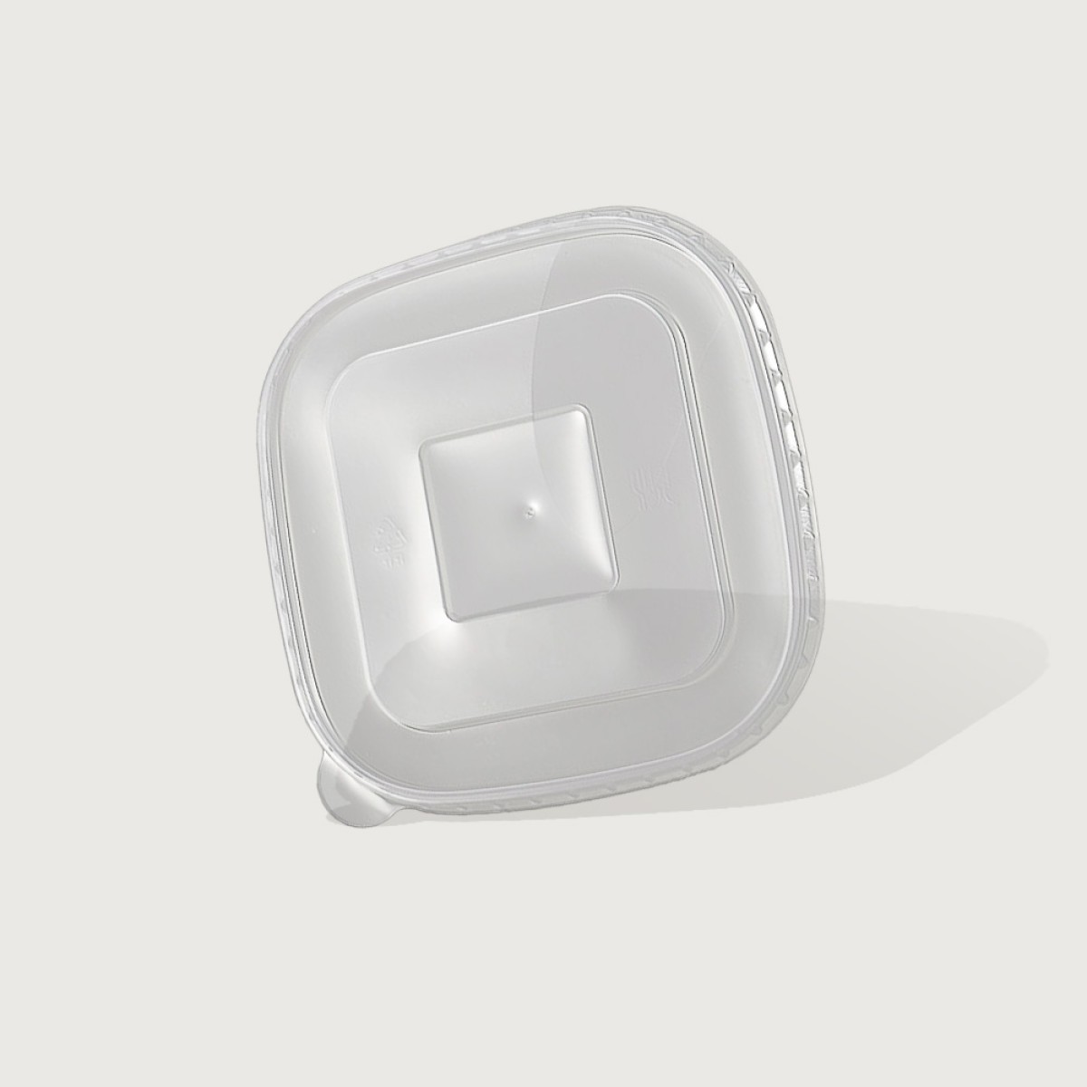 iKON Square PP Lid 170mm for 1000-1250-1450ml 300 per Carton