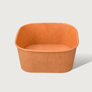 iKON Square Paper Bowl 1450ml Carton of 300