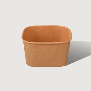 iKON Square Paper Bowl 750ml Carton of 300