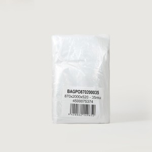iKON Clear Tall Rack Cover Bag 780mm x 2000mm 35um 50 per Carton