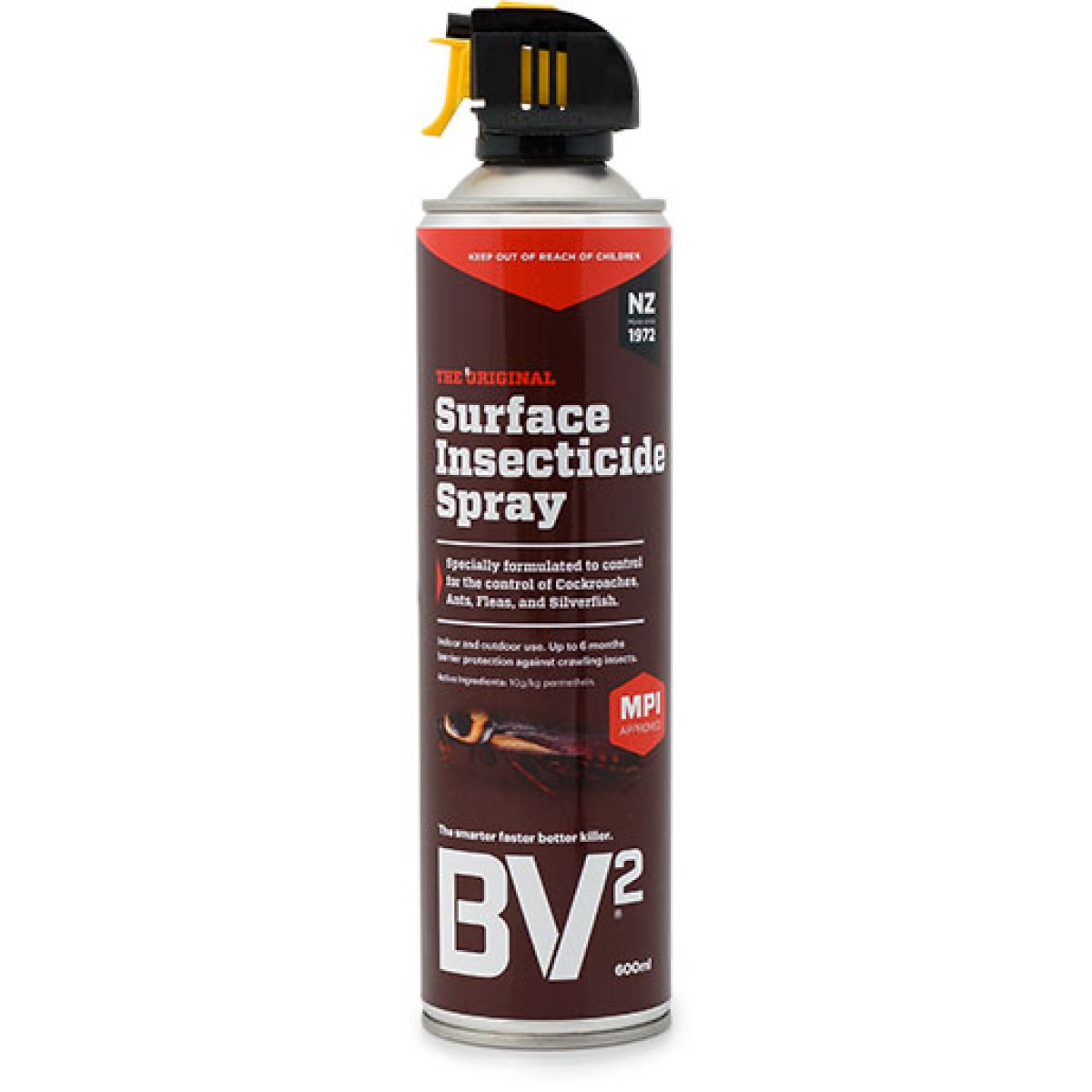 INSECTICIDE - BV2 SURFACE (600ml AEROSOL
