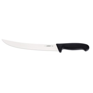 KNIFE GIESSER STEAK CRVD 25cm BLK