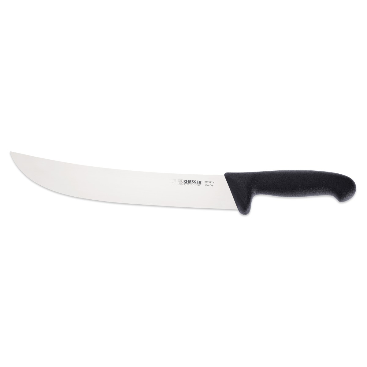 KNIFE GIESSER STEAK CURVED 27cm BLACK