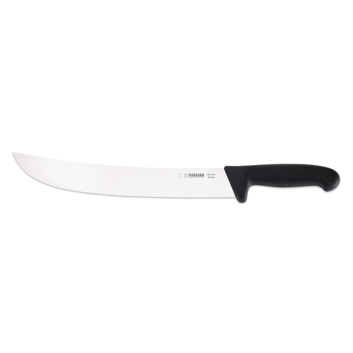 KNIFE GIESSER STEAK CURVED 30cm BLK