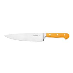 KNIFE GIESSER CHEFS RIVETED 20cm YELLOW