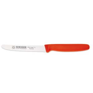 KNIFE GIESSER TOMATO WAVY EDGE 11cm RED