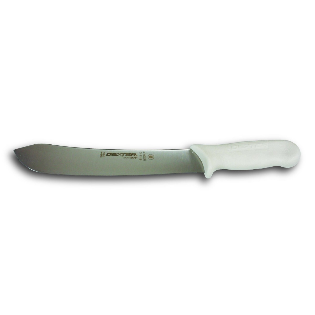 Sani-Safe Bullnose Steak Knife 25cm White