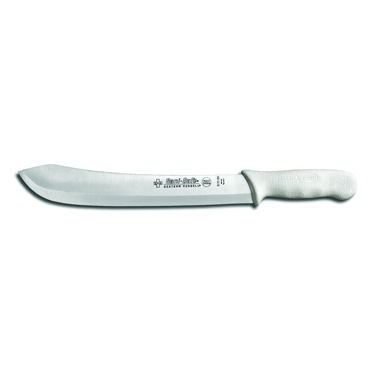 Sani-Safe Bullnose Steak Knife 30cm White