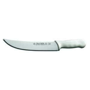 Sani-Safe Curved Steak Knife 25cm White