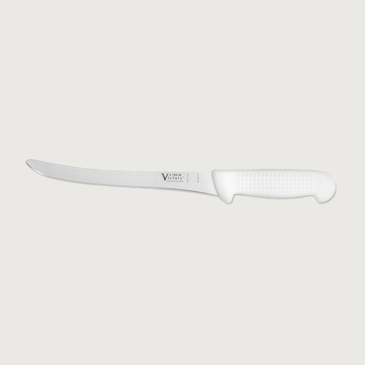 Victory Round Tip Fillet Knife 22cm White 2-150-22