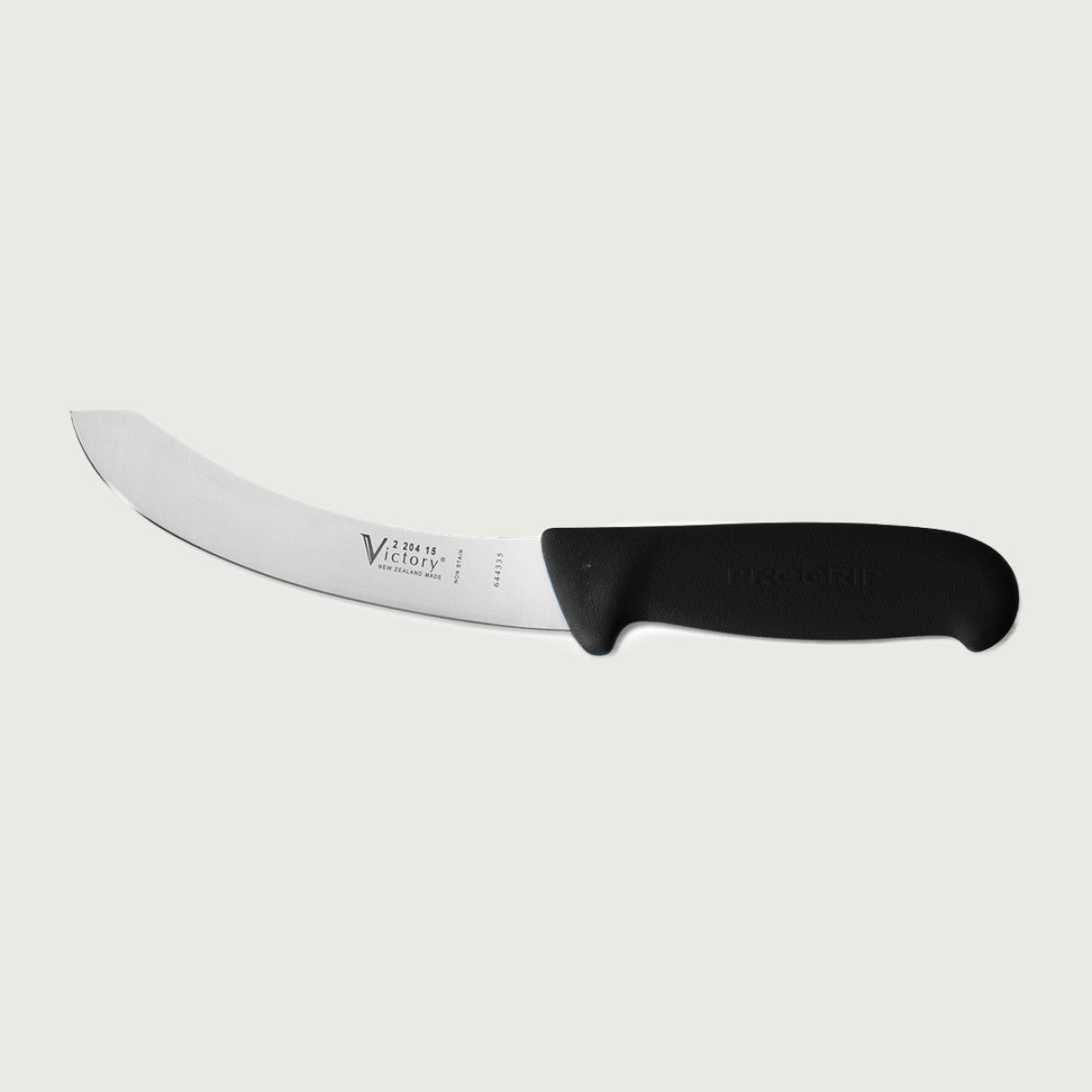 Victory Black Ribbing Knife 15cm 2-204-15