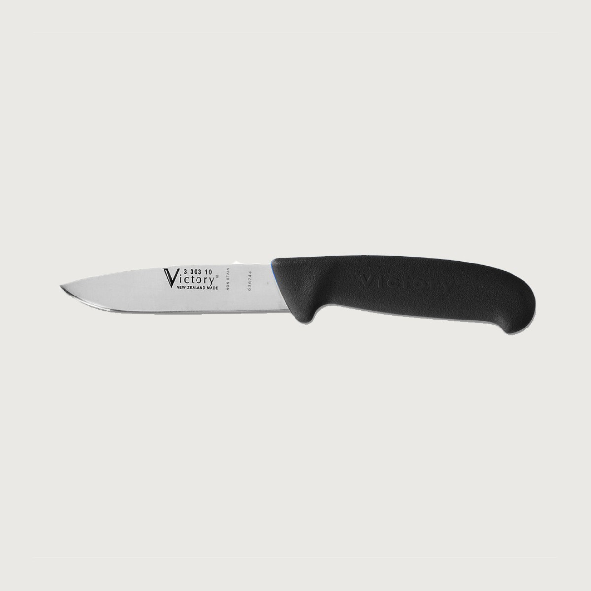 Victory Drop Point knife 10cm Black Handle 3 30310 202