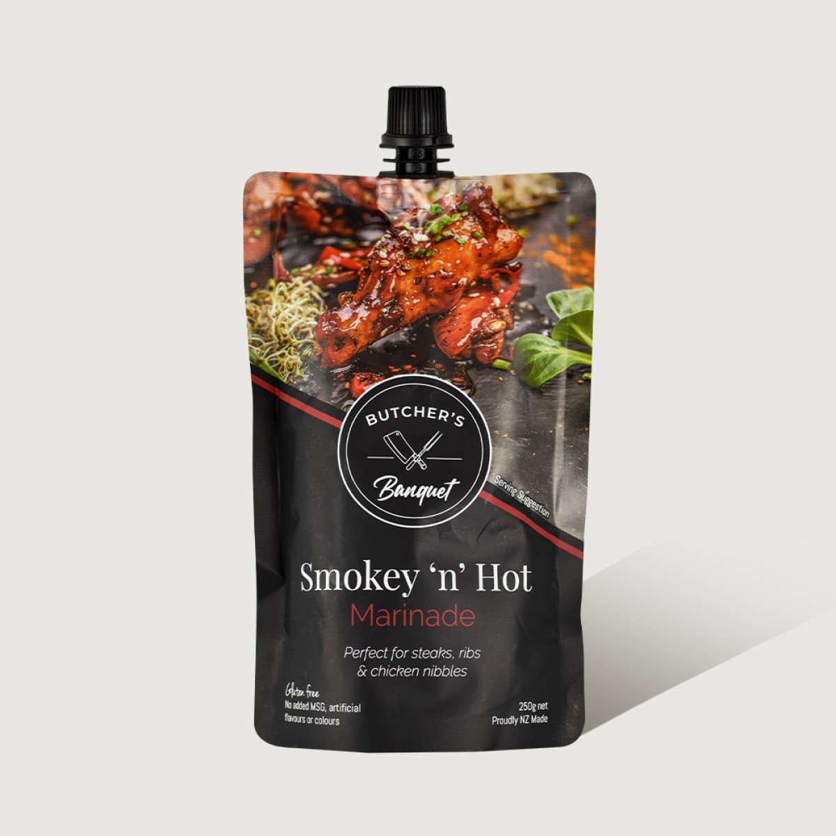 Butchers Banquet Marinade Smokey N Hot 10 x 250G