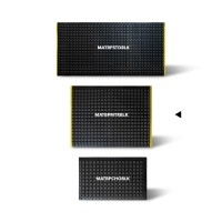 Anti-Fatigue Mat Big Pod 820mm X 1000mm Black