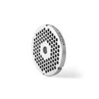 Mincer Plate 32 6mm - Double Cut 4 Notch