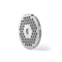 Mincer Plate 42 10mm - Double Cut Stainless Steel 4 Notch
