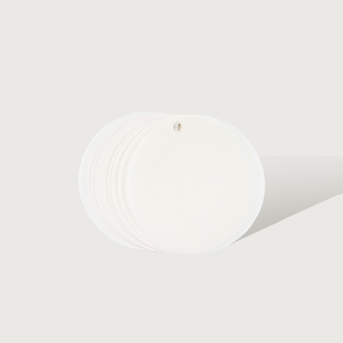 Waxed Round Paper Patty 100mm Tab Pack of 1000