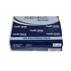 P TOWEL CLASSIC 23x21cm SLIM BLUE CTN18