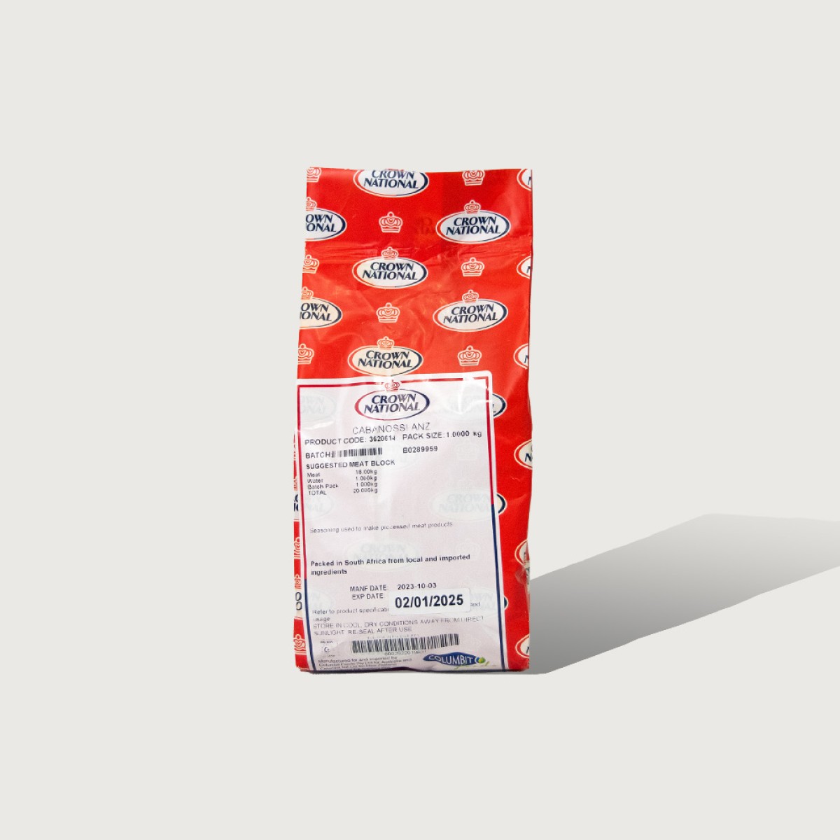 Crown Sausage Meal Cabanossi Gold 1Kg