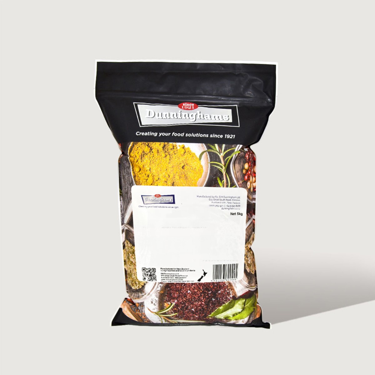 Dunninghams Sausage Meal Sausage Pork Low Sodium Gluten Free 5Kg