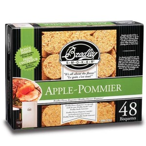 SAWDUST BISQUETTES APPLE 48 PACK