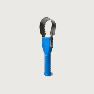 PVC Fish Scaler - Blue Handle