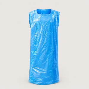 SMOCK DISP IKON LDPE 28um BLUE 50P 200C
