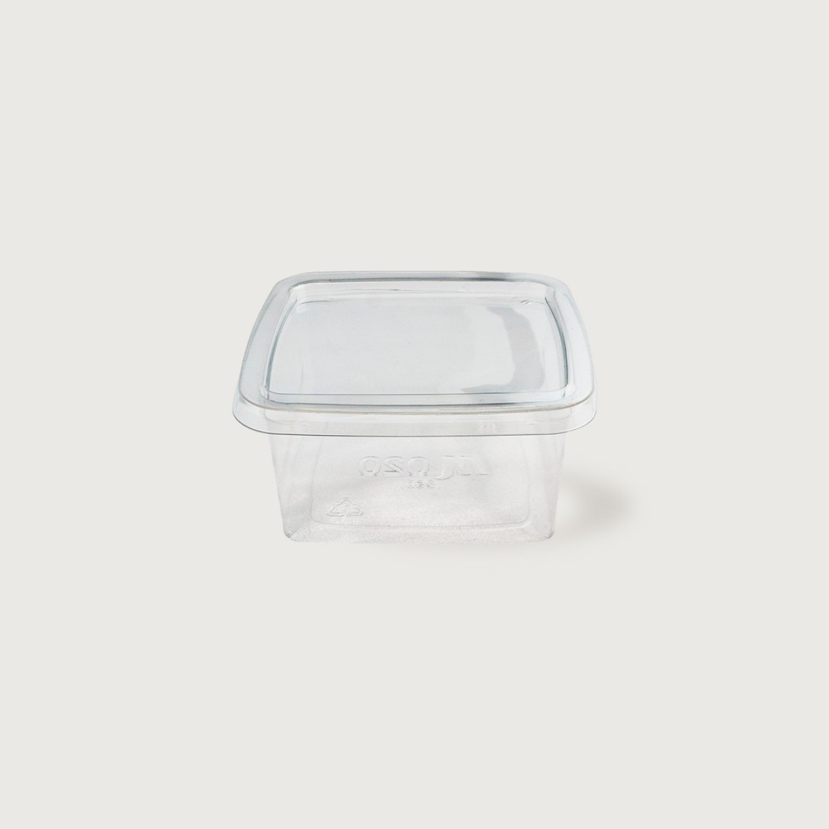 IKON SQUARE POT CLEAR 250ml  800 C  M020