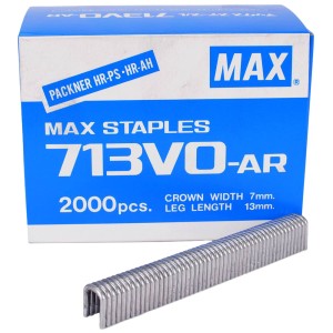 STAPLES - MAX PACKNER 13mm ALUM (2000 BX