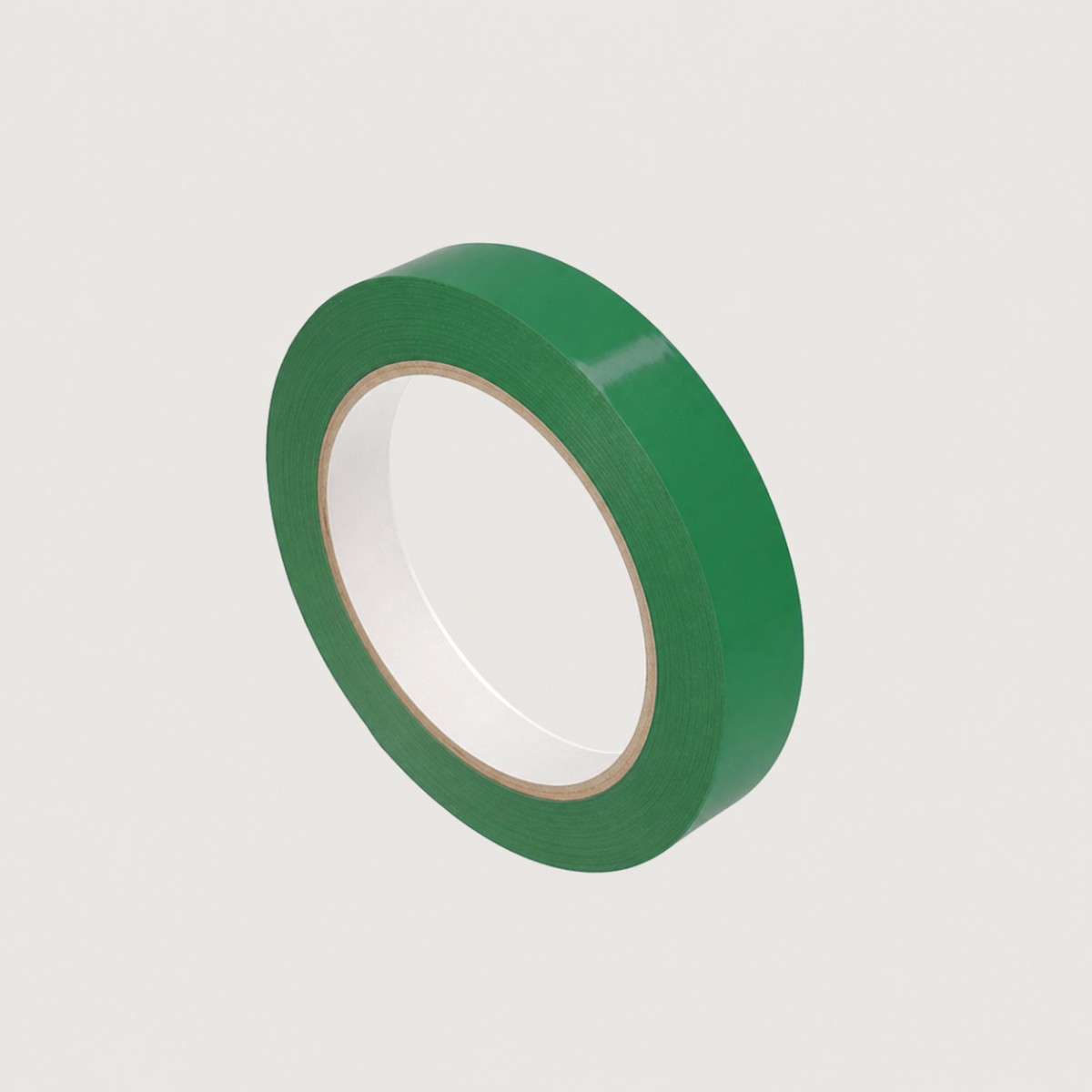 Green Vinyl Tape 18mm x 66m (Bag Neck) Min 24