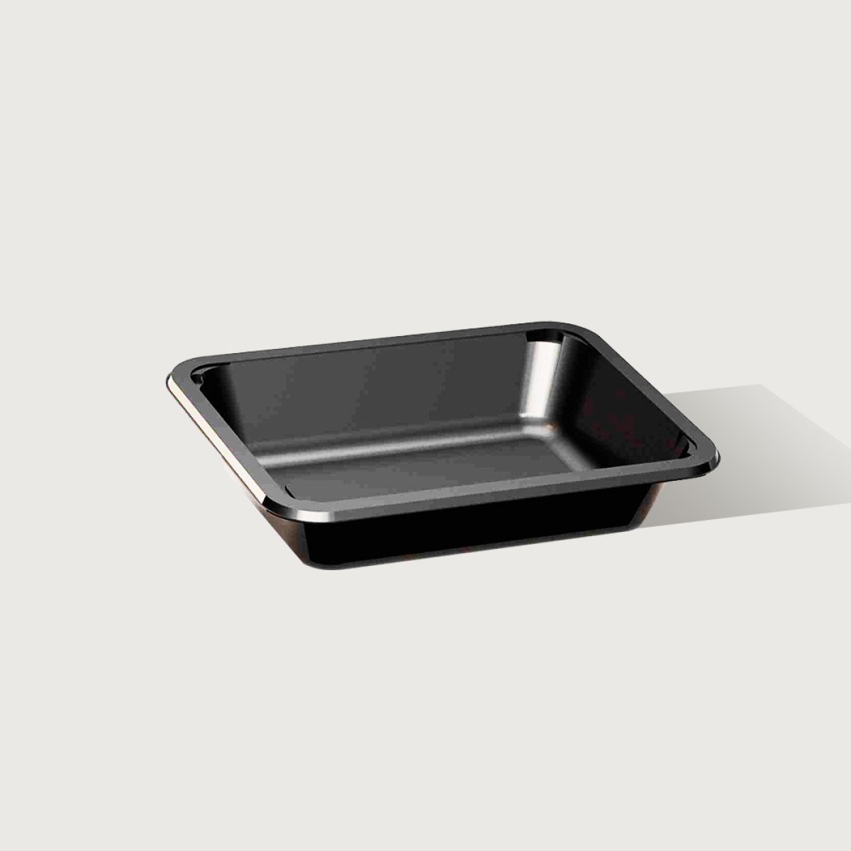 CPET Tray Black 127mm x 171mm x 35mm Carton of 900 8620B