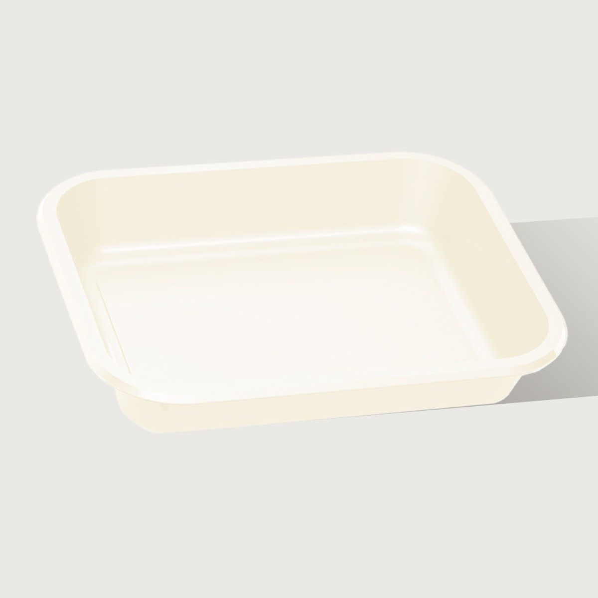 R-CPET Tray Natural 265 x 325 x 51mm 90 per Carton